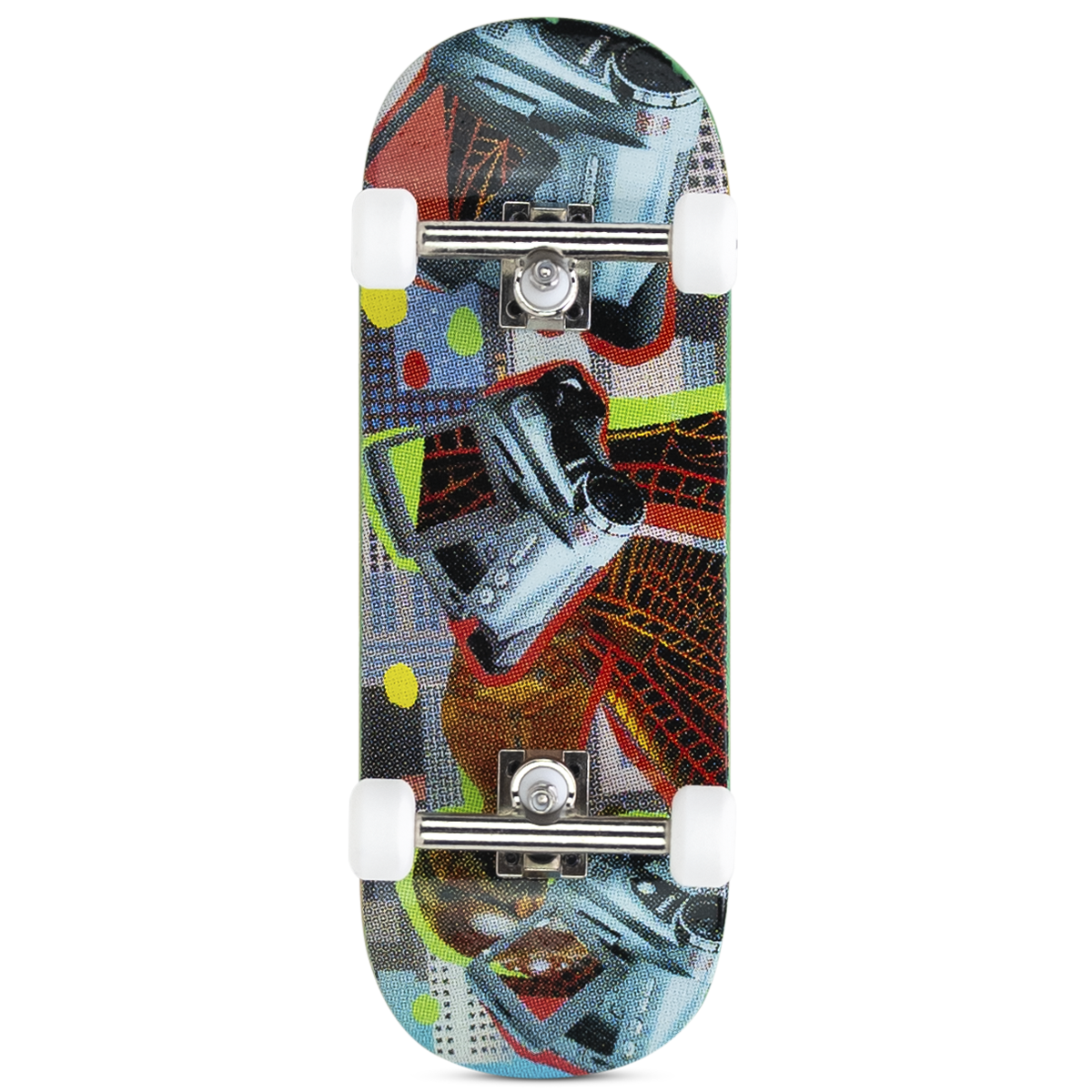 DK Fingerboard Complete w/Urethane Wheels - Smile for the Camera