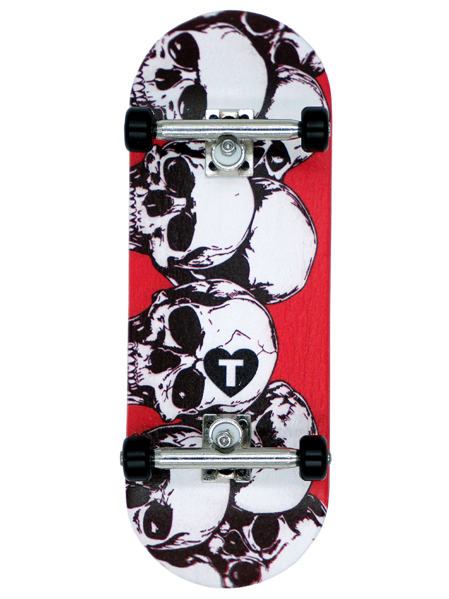 Slushcult x Tender Grom Fingerboard Complete - Skulls