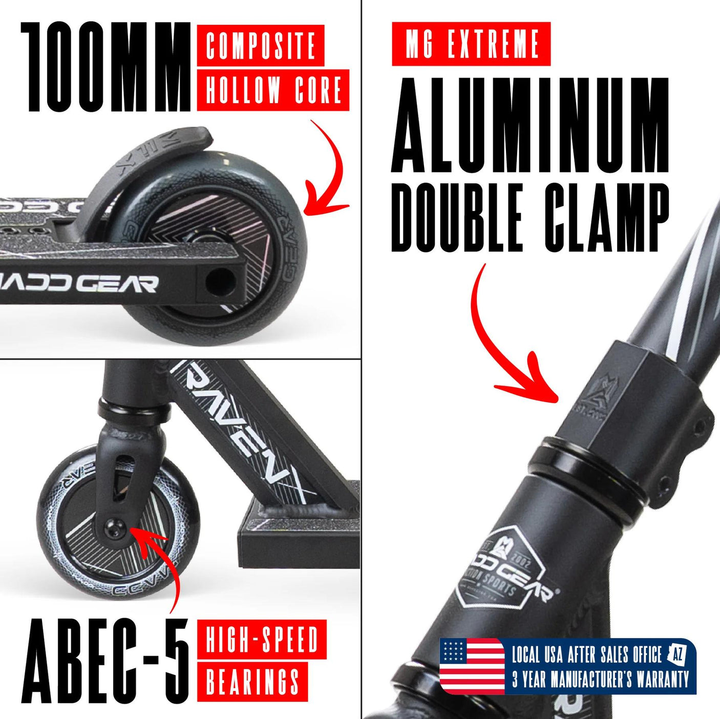 Madd Gear Pro Scooter - Raven