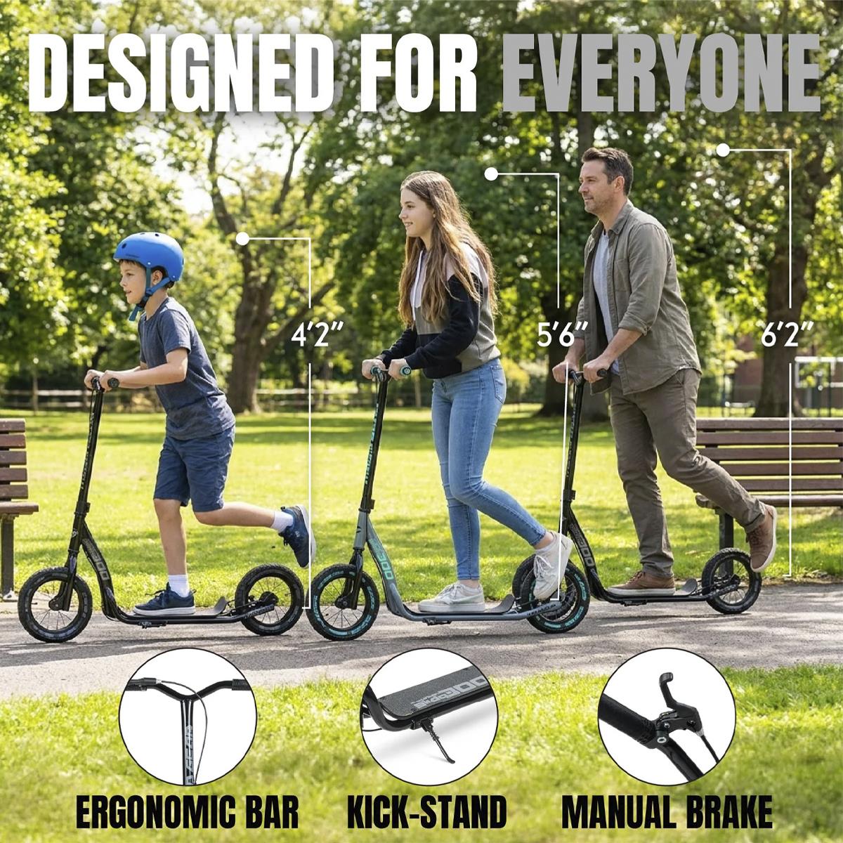 Madd Gear Metro Glide Commuter Scooter - 300