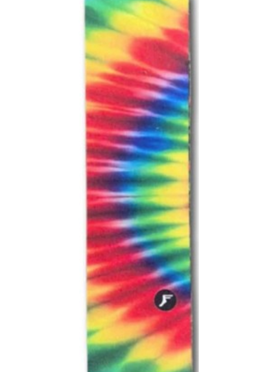 Footprint Tie Dye Grip Tape