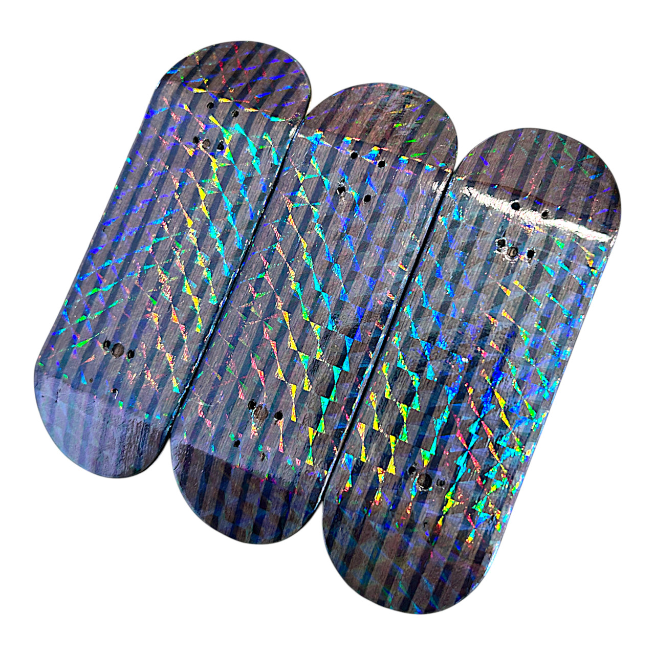 FlatFace Prototype Fingerboard Deck - Holographic Premium