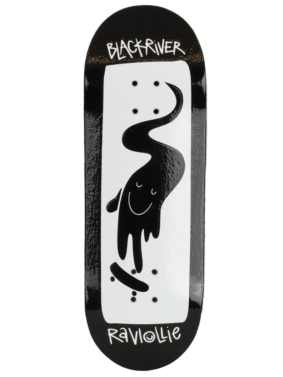 Blackriver Fingerboard Deck - Smiling River – The Vault Pro Scooters