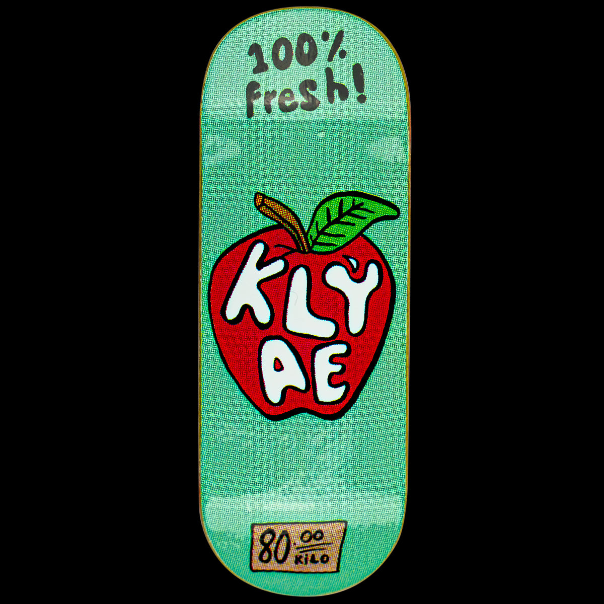 Kalye Fingerboard Deck - Apple