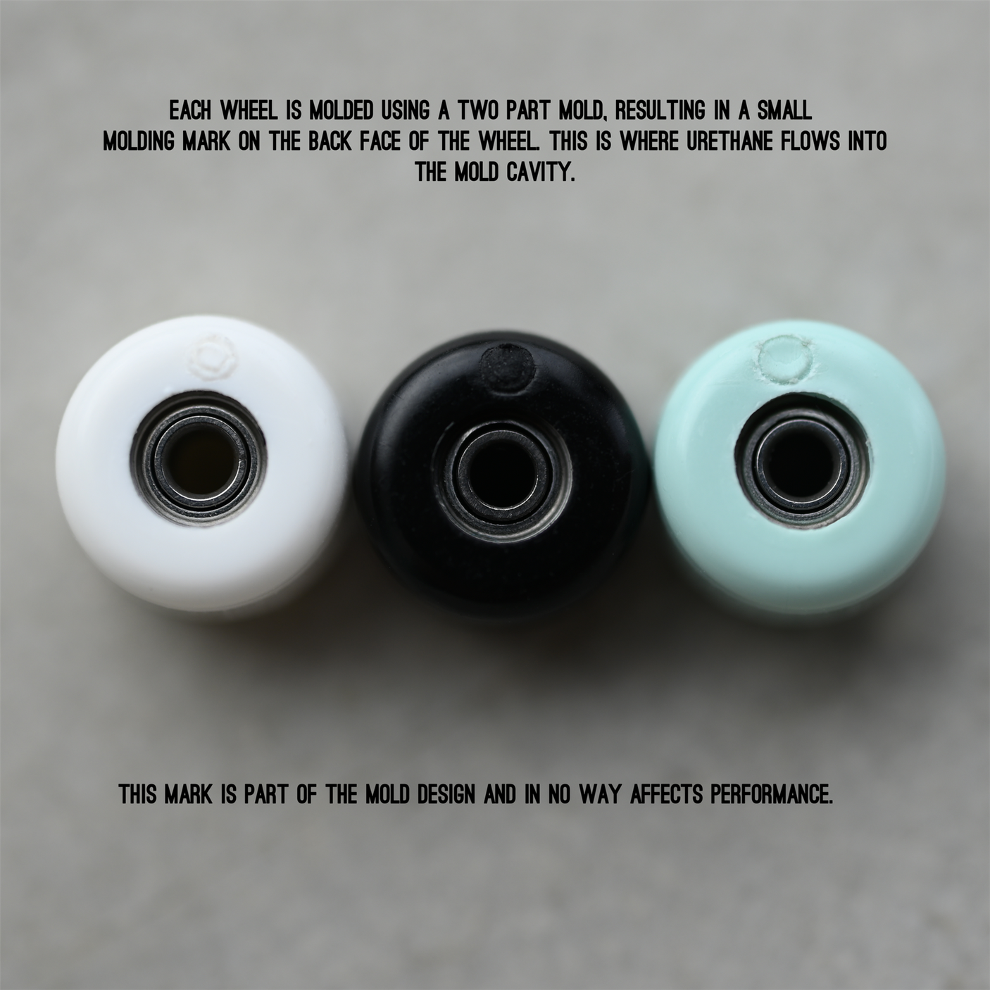 DeliDecks Bowl Fingerboard Wheels - 95A