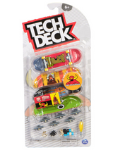 Tech Deck 4-Pack Fingerboard Complete