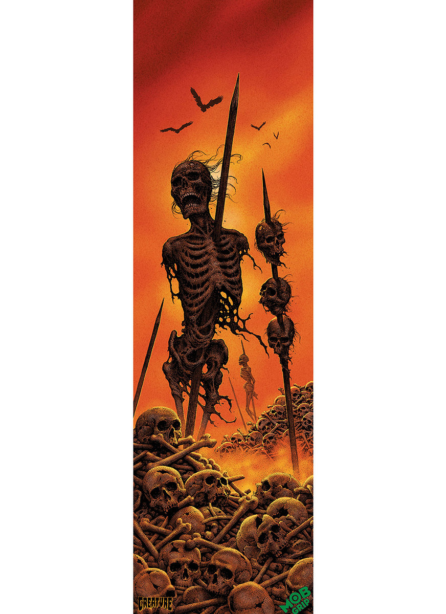 MOB x Creature Wasted Grip Tape