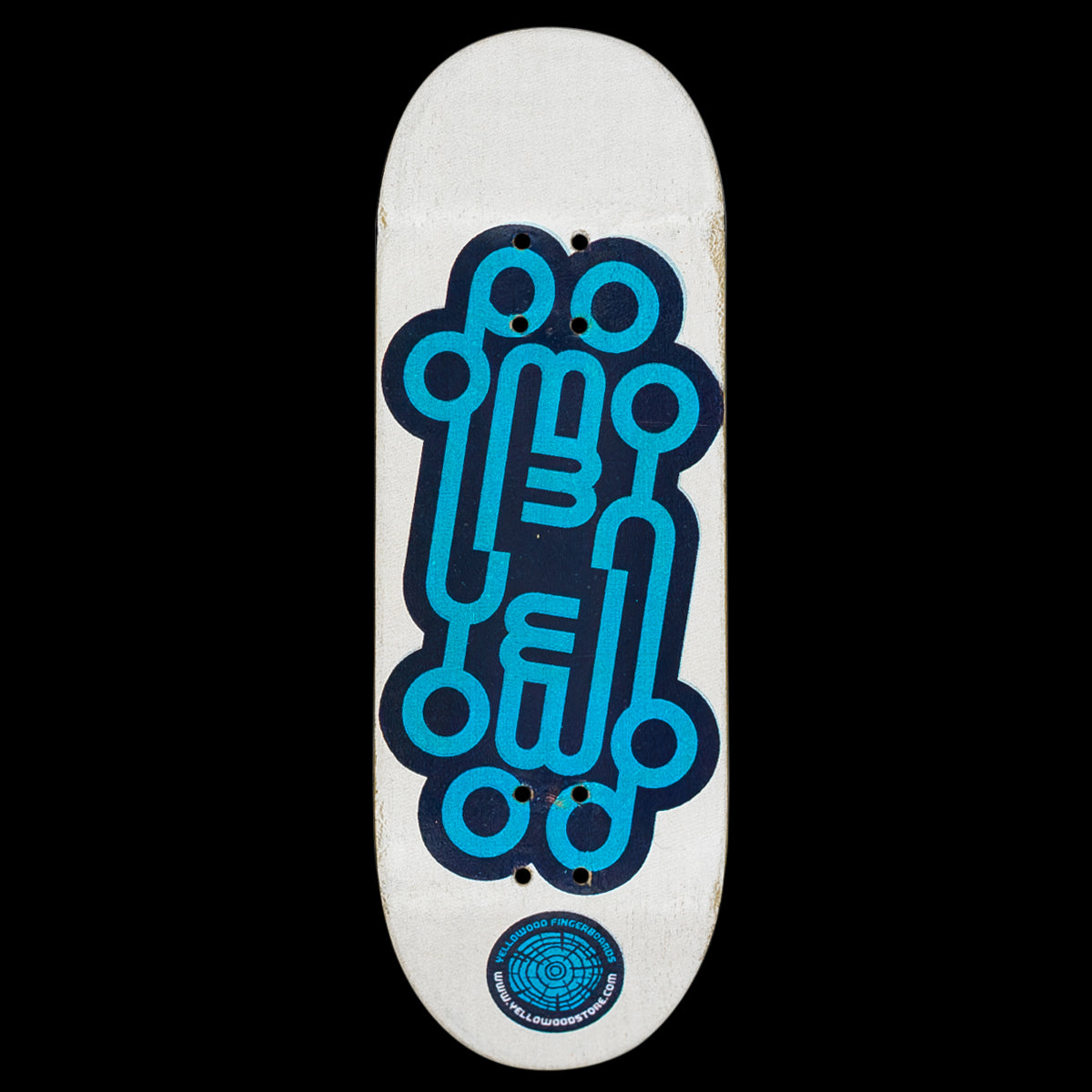 Yellowood Fingerboard Deck - Logo