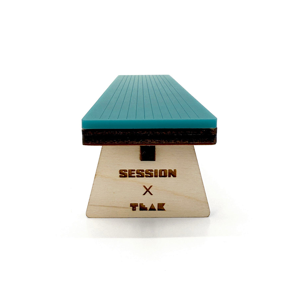 Teak Ramp Teak Tuning Fingerboard Ramp - The Bench w/ Acrylic Surface – The Vault ...