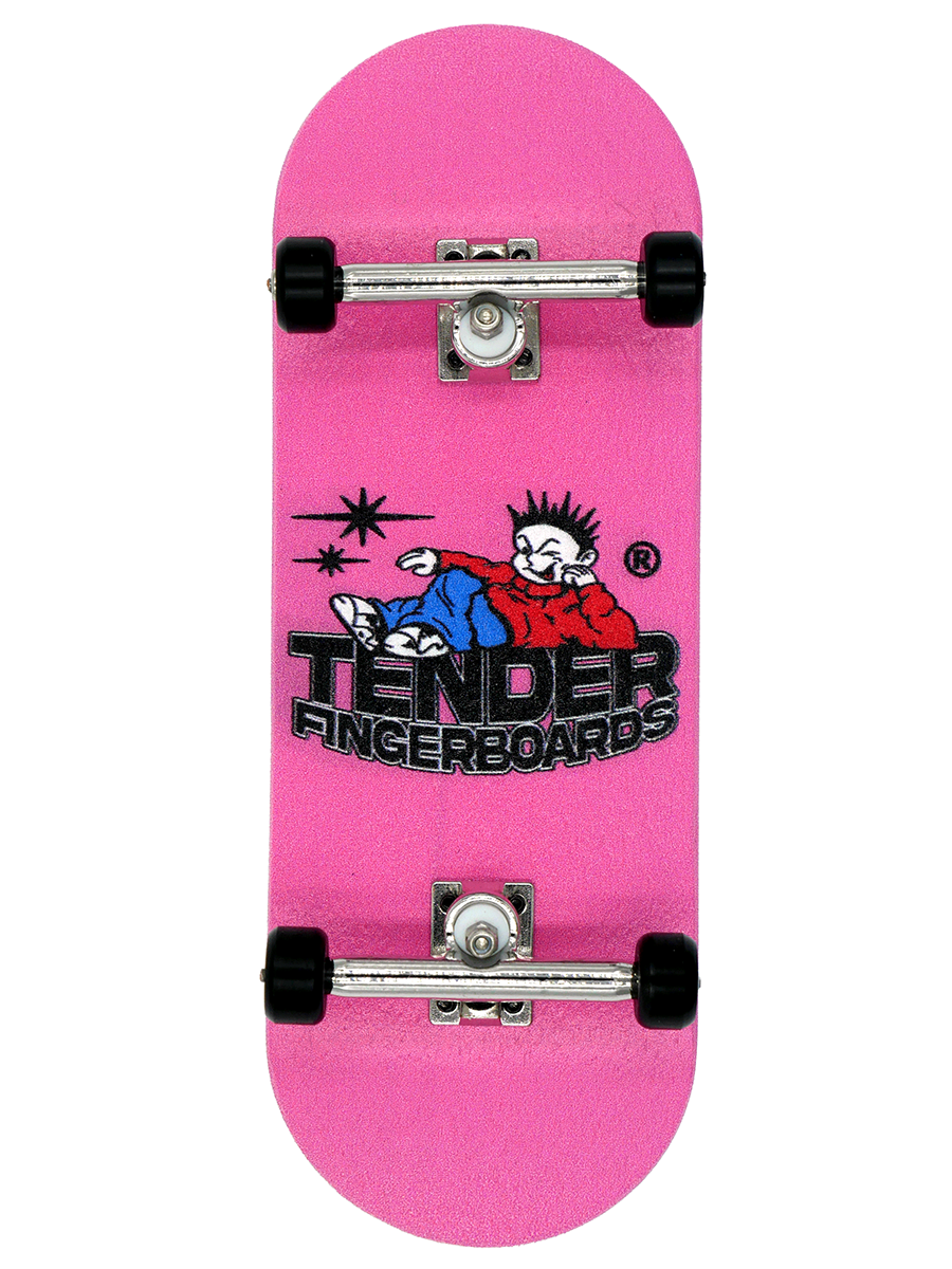 Slushcult x Tender Grom Fingerboard Complete - No F*cks