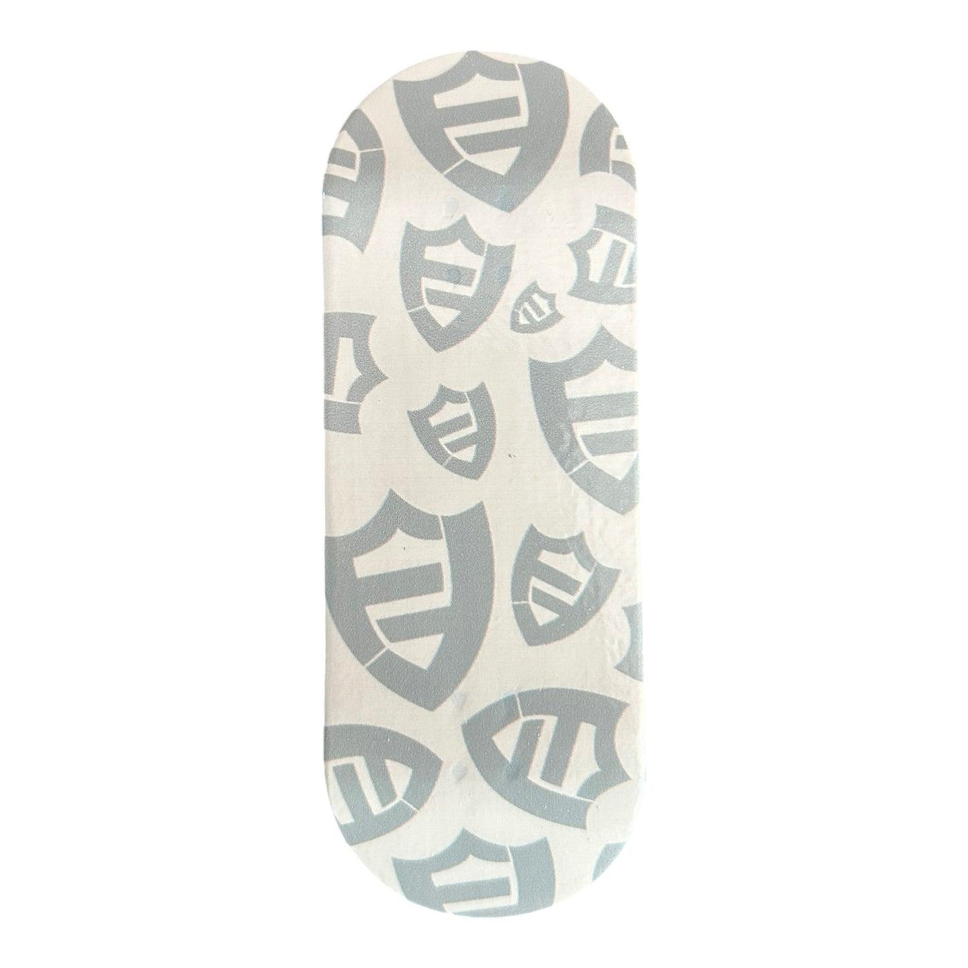 FlatFace G16 Fingerboard Deck - FF Logos White