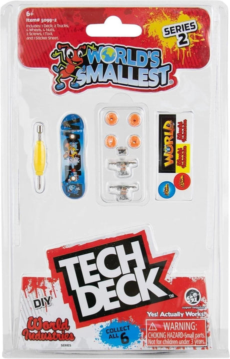 Tech Deck World's Smallest Fingerboard Complete - World Industries Series 2