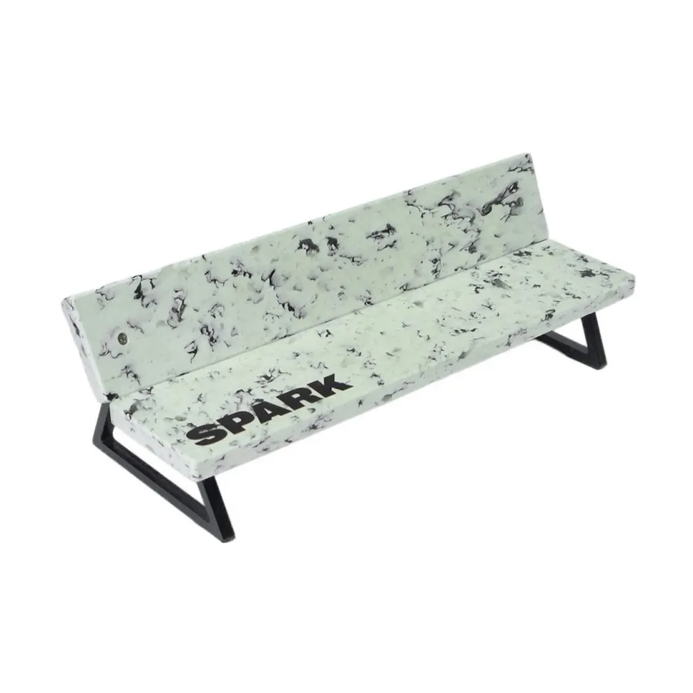 Spark Recycled Fingerboard Ramp - Backrest Bench