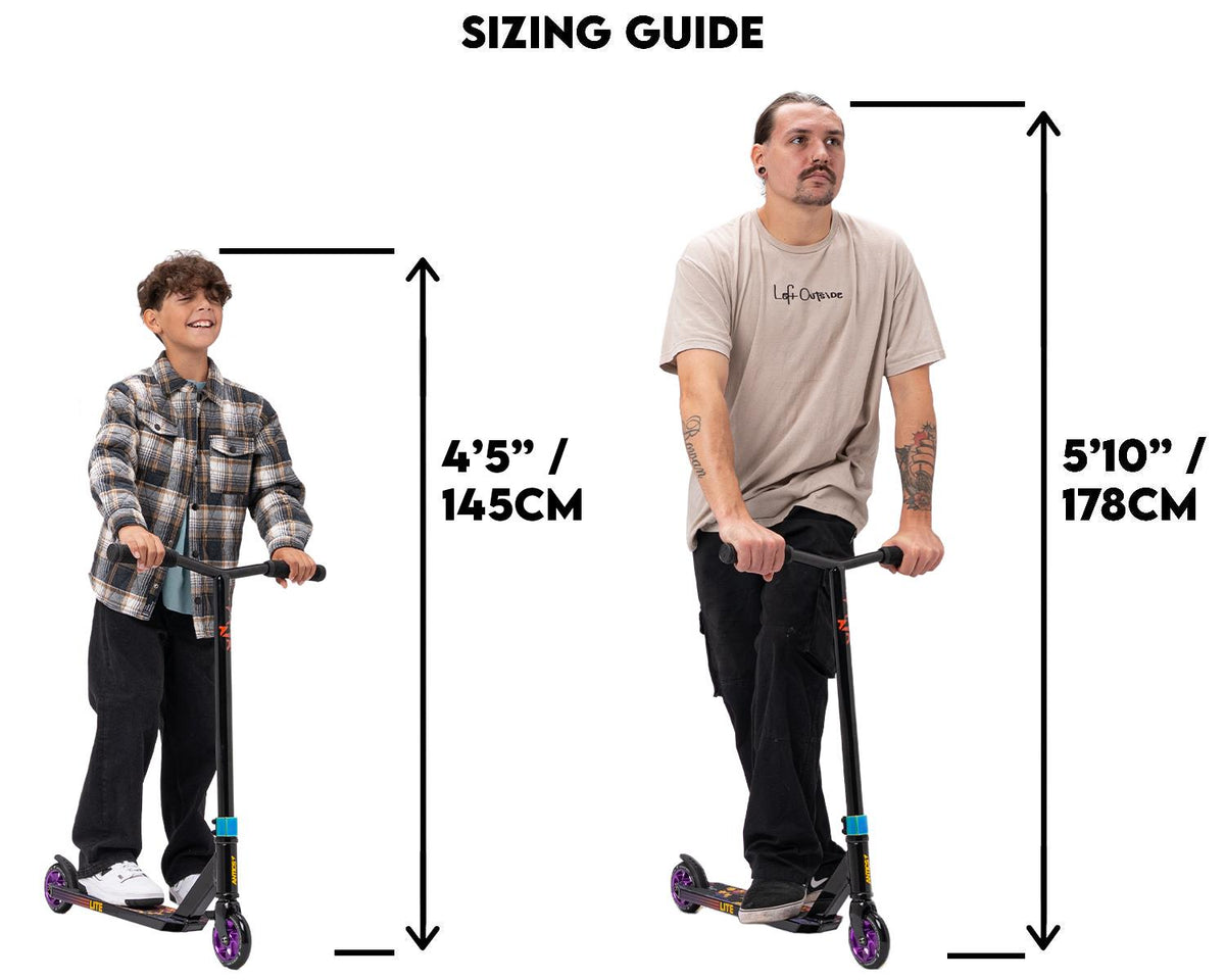 Sizing Guide for Antic Lite Pro Scooter