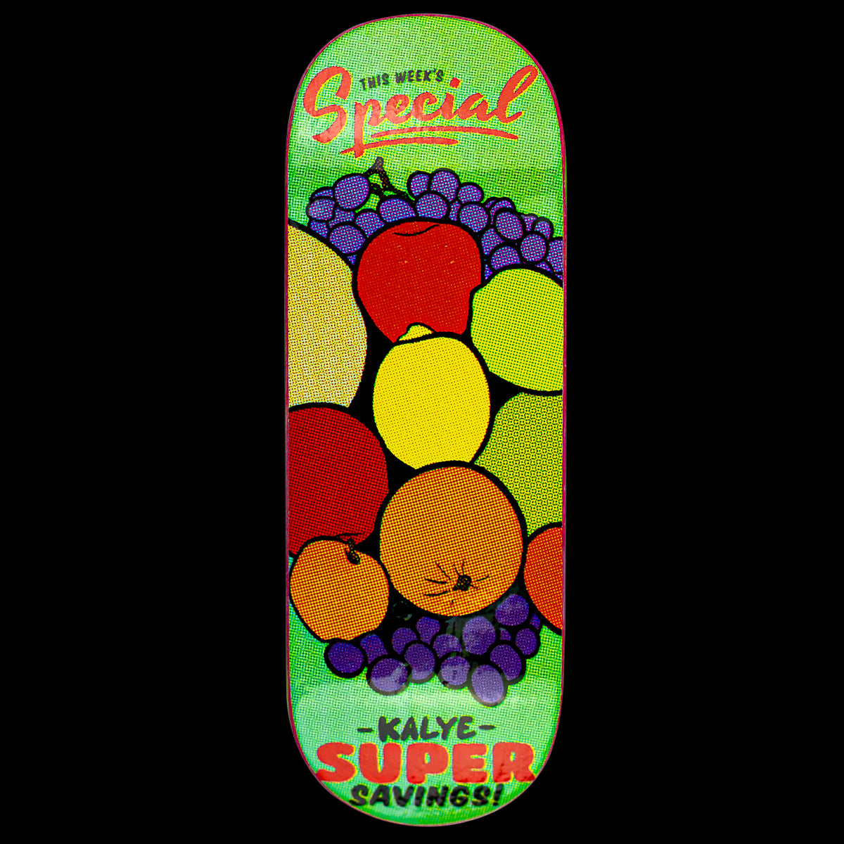 Kalye Fingerboard Deck - Fruits