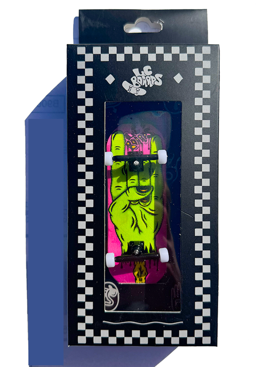 LC Boards Fingerboard Complete - Fist Graphic – The Vault Pro Scooters