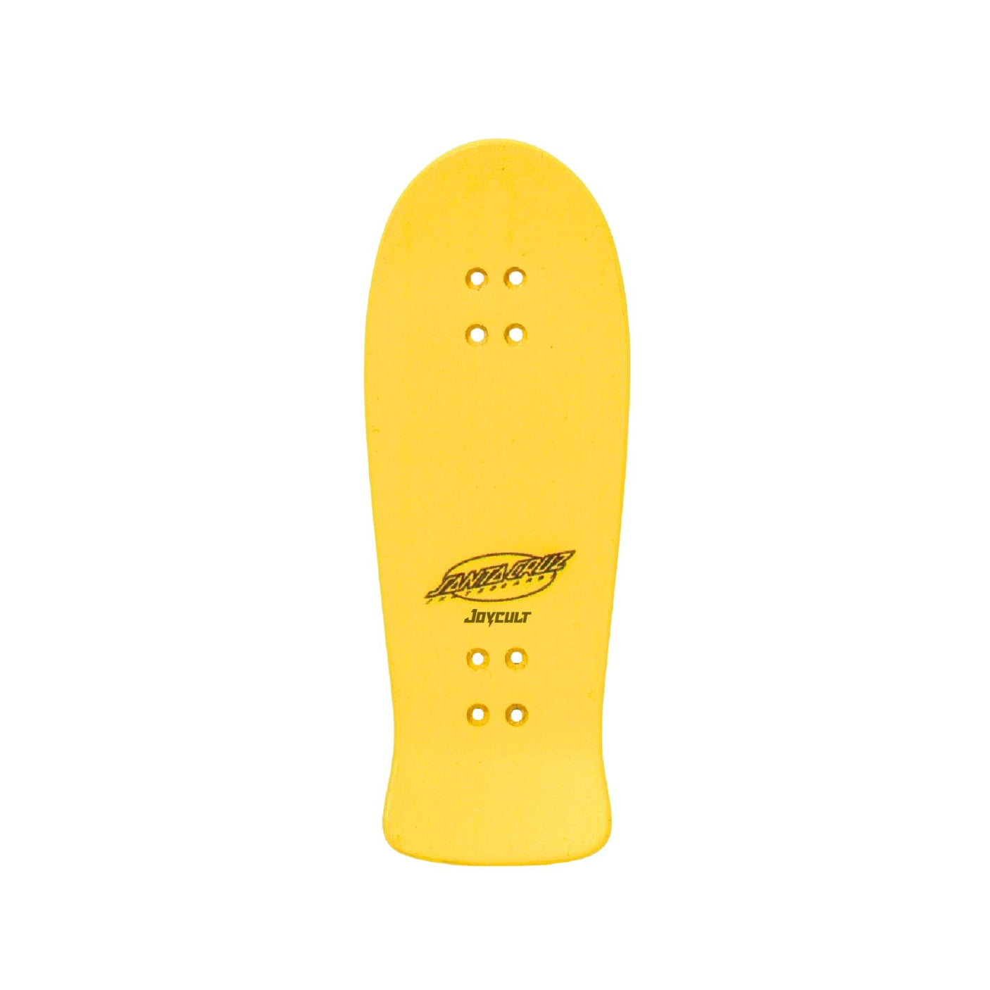 Joycult x Santa Cruz Fingerboard Deck - Meek Slasher Yellow Reissue