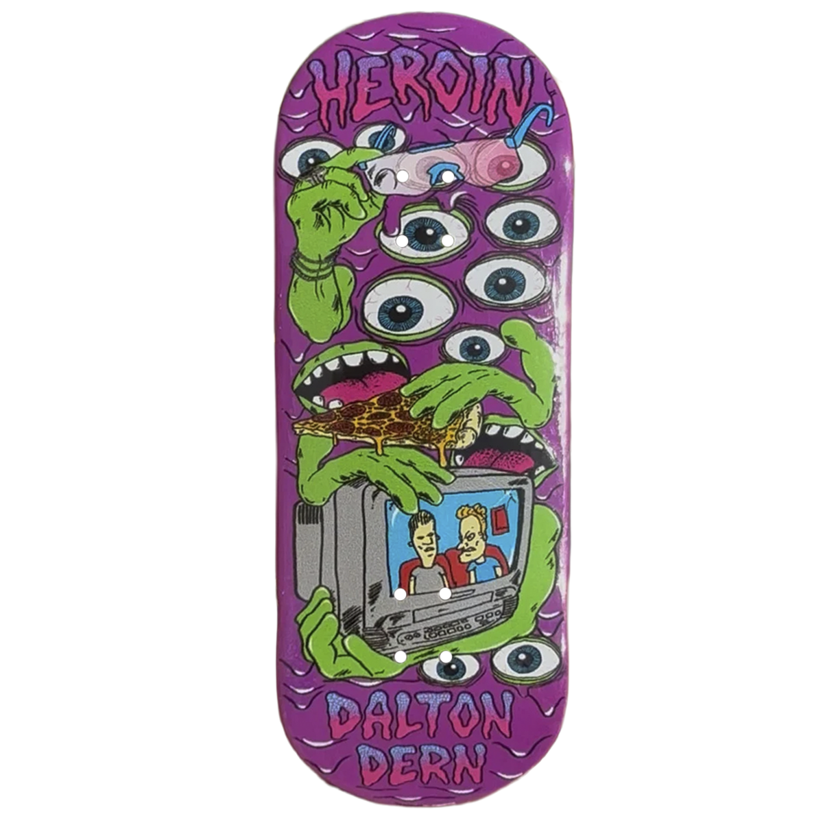 Maple Lab Fingerboard Deck - Dalton Dern Mutate or Die