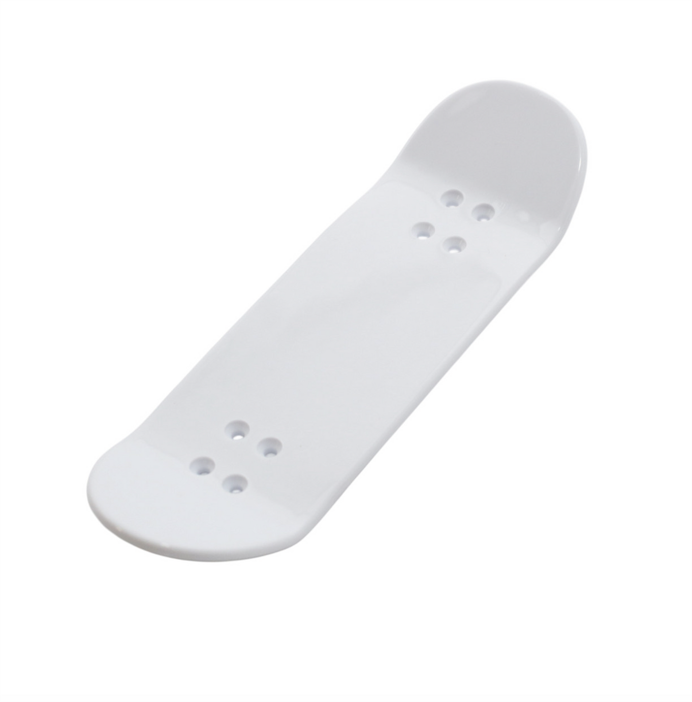 FlatFace x Duck Decks D-16 Polycabonate Fingerboard Deck - Zeph White