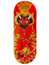 Spark Fingerboard Deck - Oni Puppet Red Metal Foil