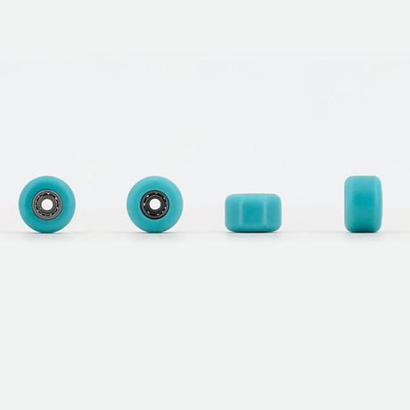 FlatFace Fingerboard G9 Dual Bearing Wheels - Turquoise