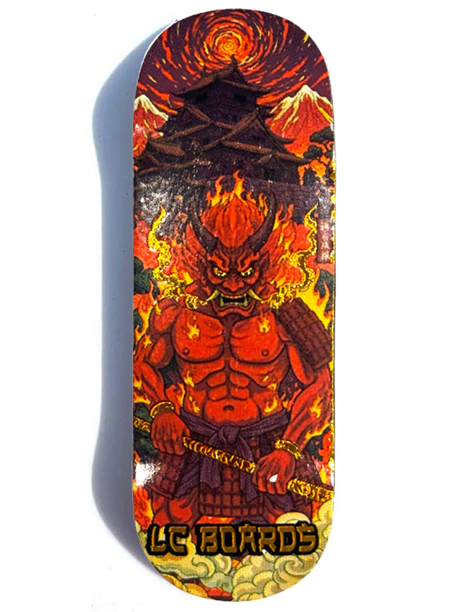 LC Boards Fingerboard Deck - Samurai Deluxe – The Vault Pro Scooters