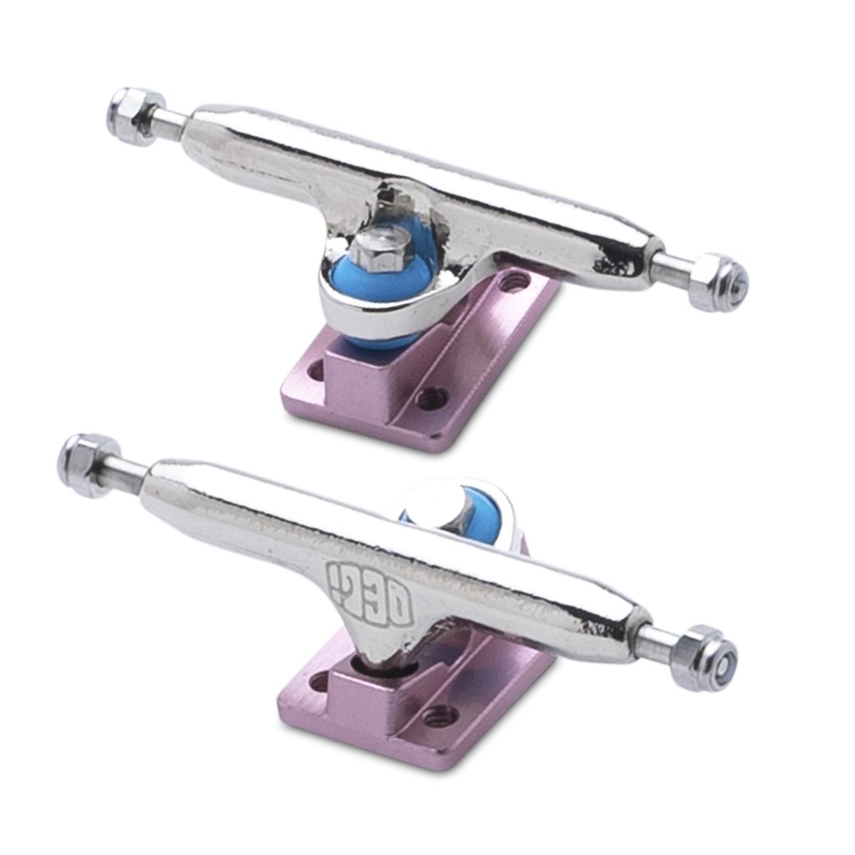 DeliDecks T2 Fingerboard Trucks - Hex Hybrid Trux 32mm