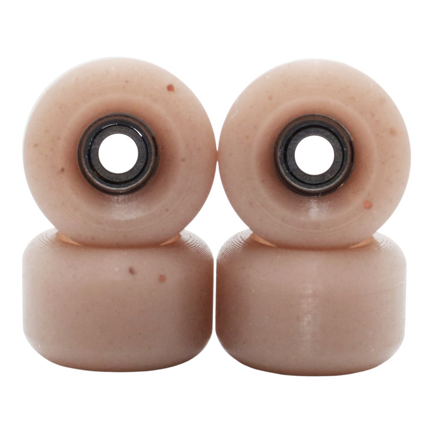 Blistered x FlatFace G4 Fingerboard Wheels - 60D - Milk Chocolate w/ Slight Cinnamon