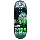 Chems x Heroin Skateboards Fingerboard Deck - Mutant Wide Boy
