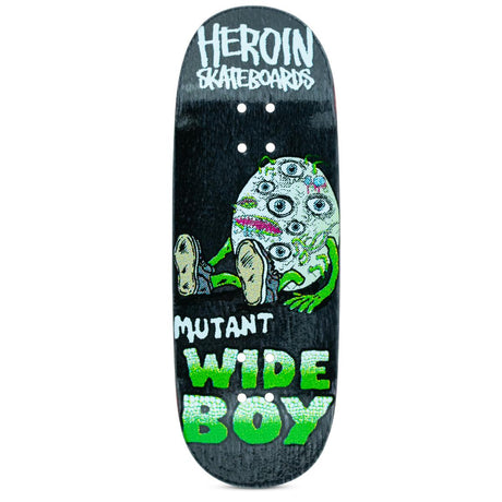 Chems x Heroin Skateboards Fingerboard Deck - Mutant Wide Boy