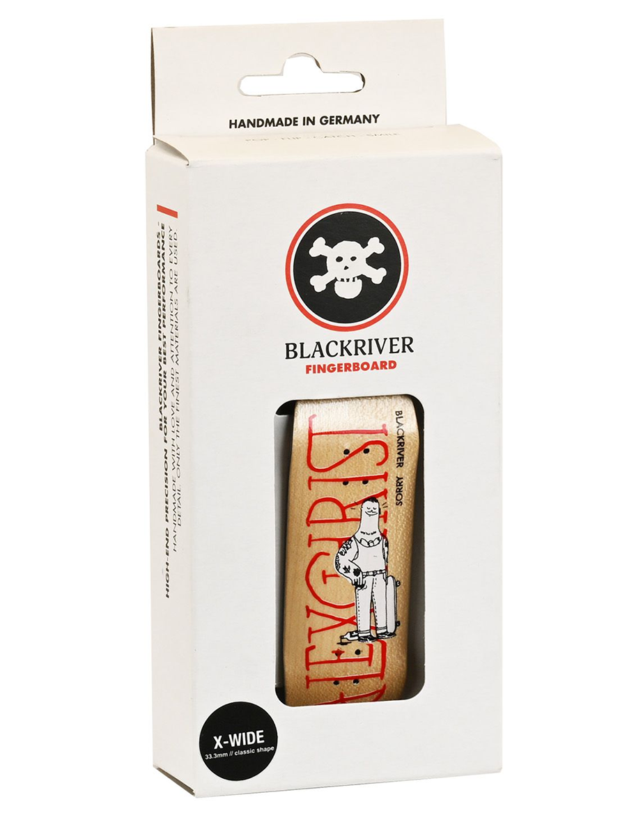 Blackriver x Sorry Fingerboard Deck - Christ Pro Model 2