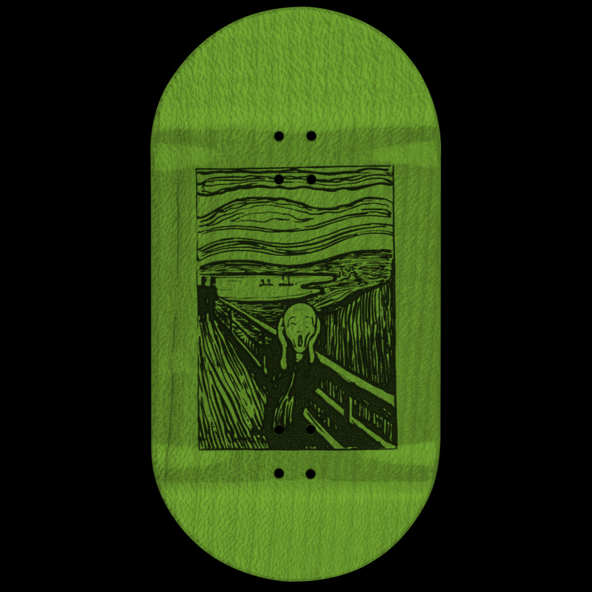 Oldwood Fingerboard Deck - The Scream