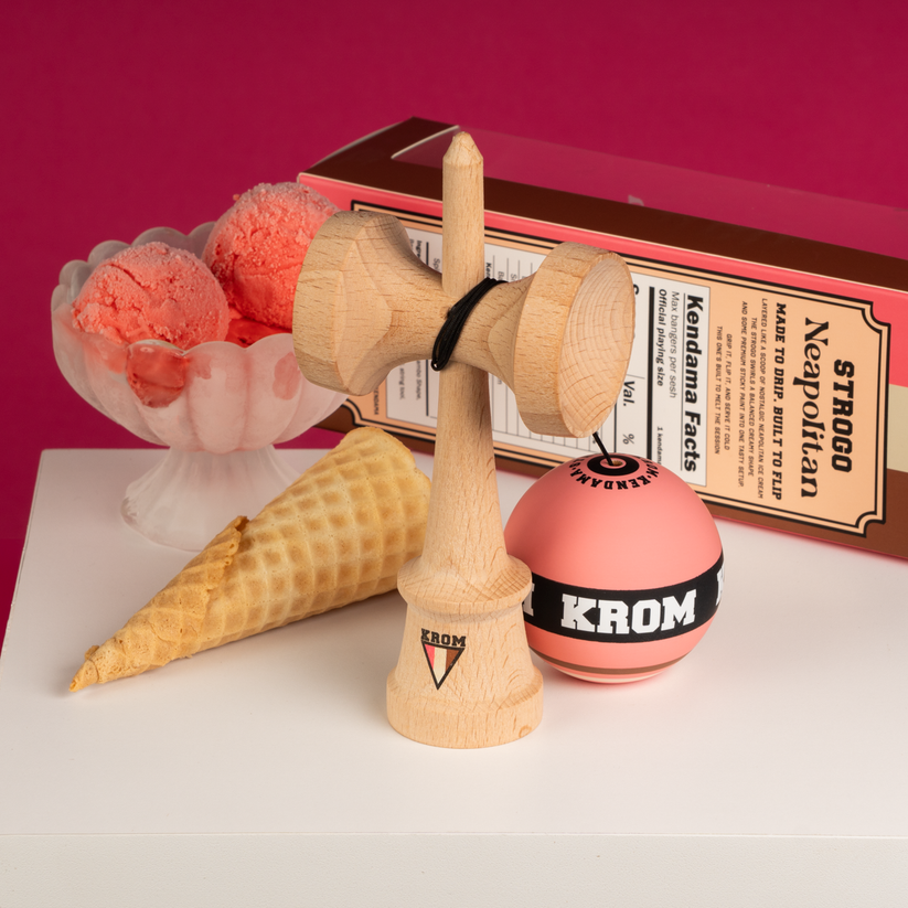 Krom Strogo Neapolitan Kendama – The Vault Pro Scooters