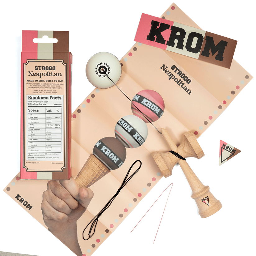 Krom Strogo Neapolitan Kendama