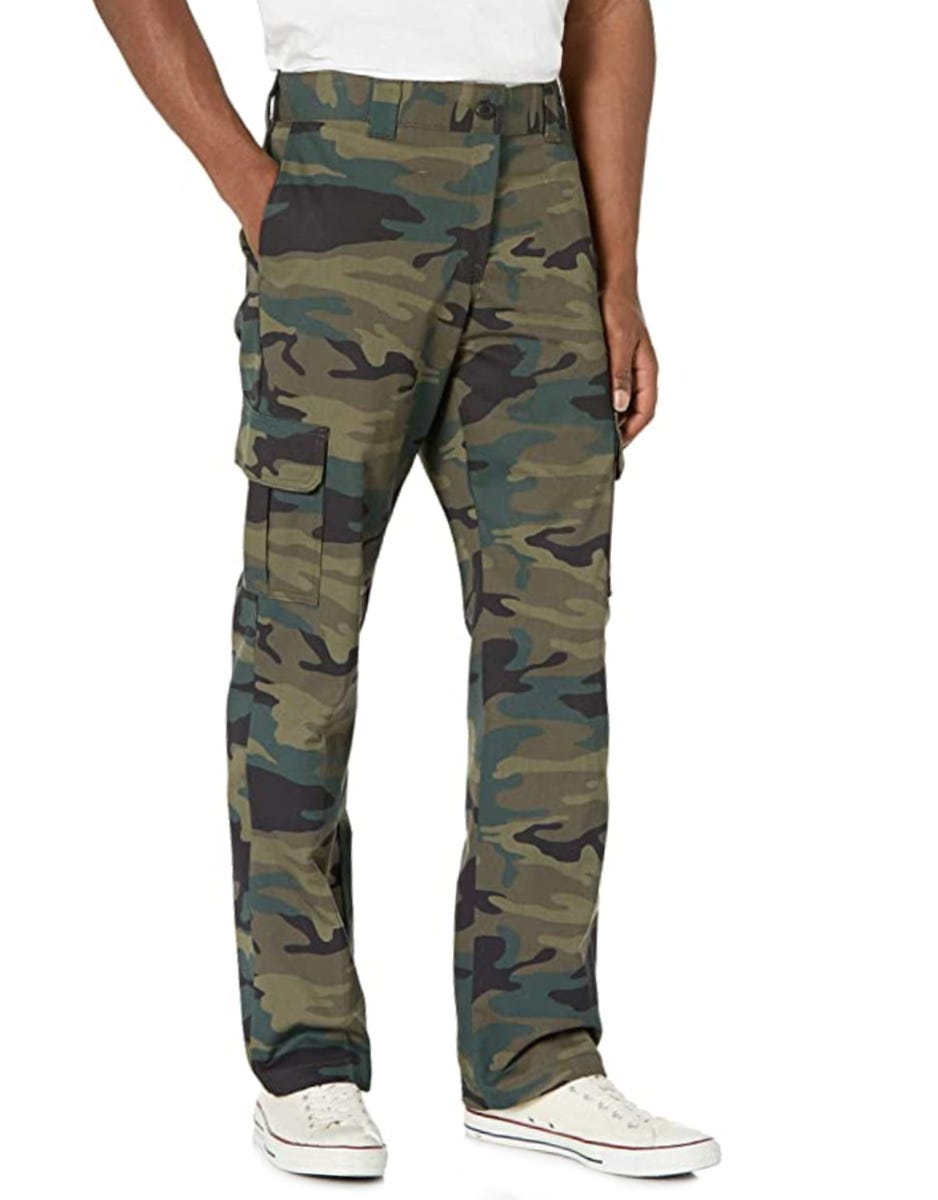 Dickies Pantalones cargo de sarga de corte regular - Camo