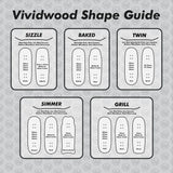 VividWood Fingerboard Deck - Jaws