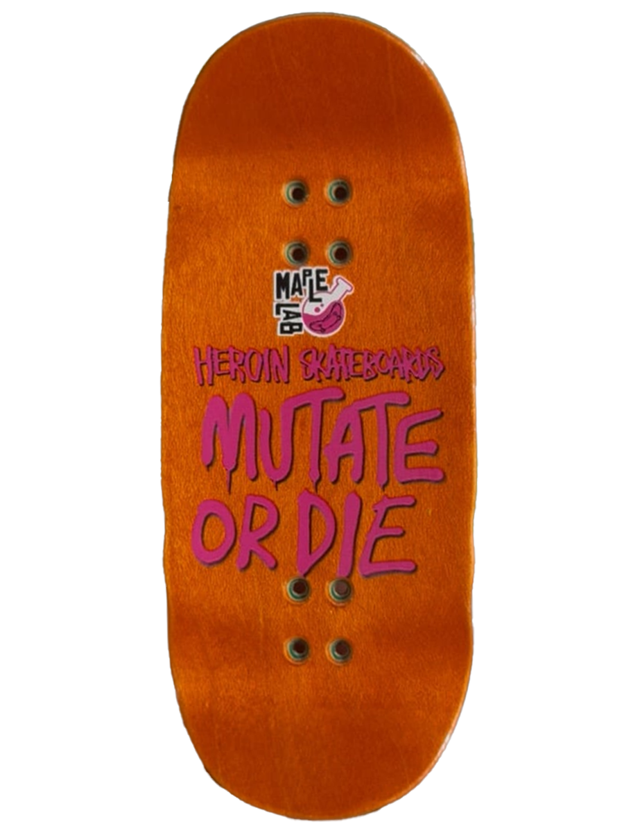 Maple Lab Fingerboard Deck - Mutant Wideboy – The Vault Pro Scooters