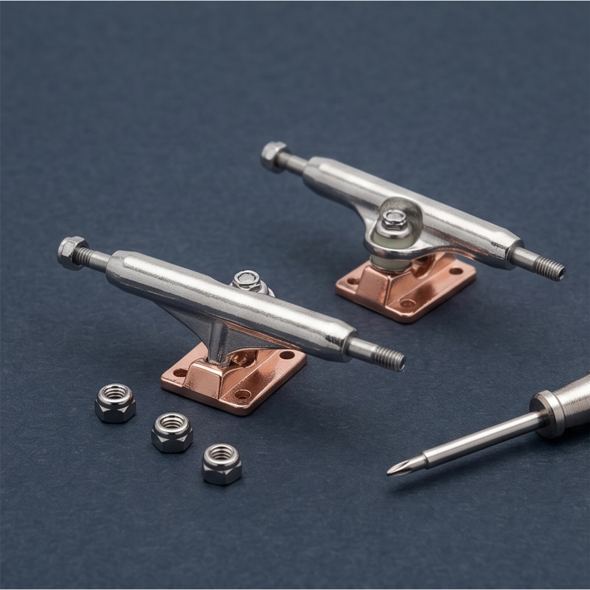 Dynamic Fingerboard Dual Bearing Trucks - 36mm