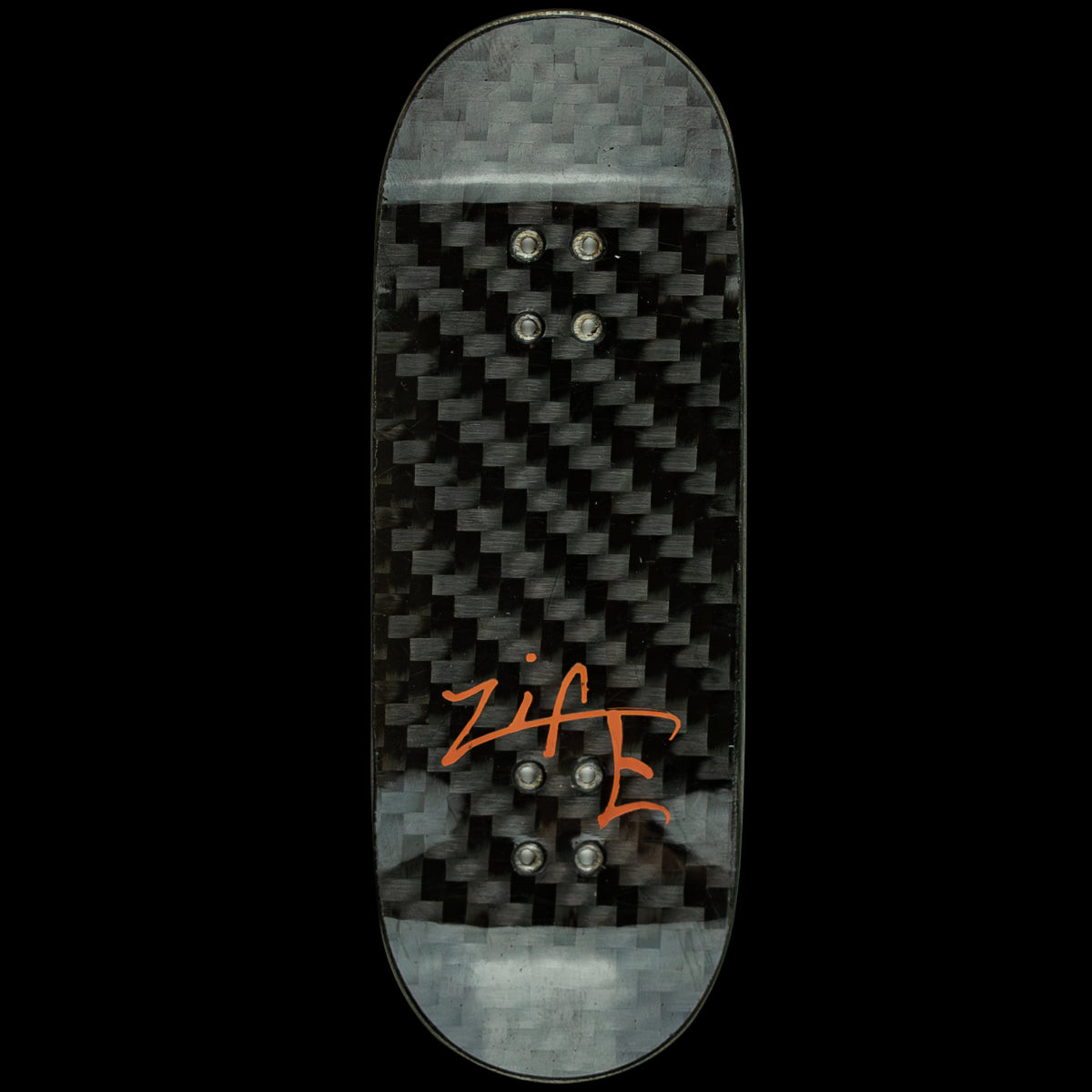 Lifewood Decks Fingerboard Deck - Carbon Fiber Top & Bottom