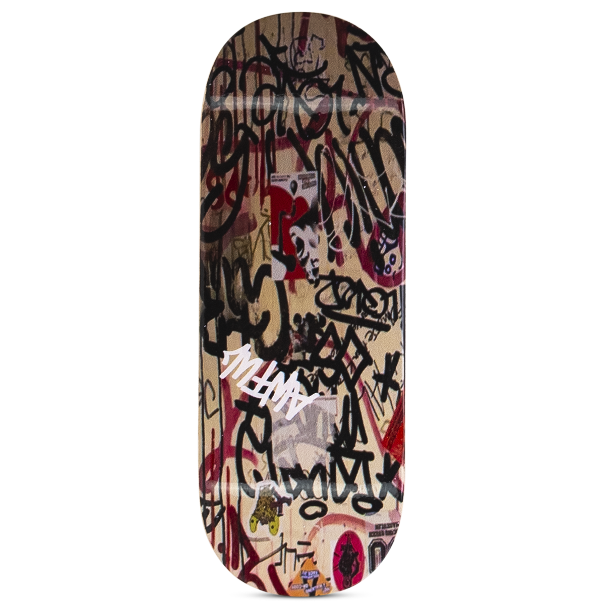 Awful Fingerboard Deck - Vandalized