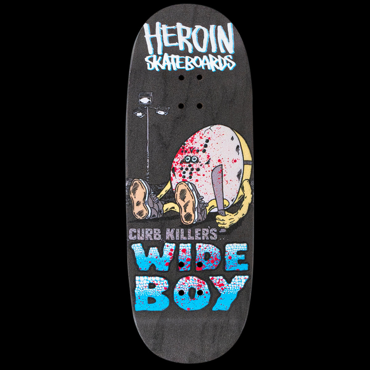 CURB KILLER WIDE BOY DECK 10.75 最終値下げ Heroin Curb Killer Wide Boy Deck 10.75 – Waterboyz