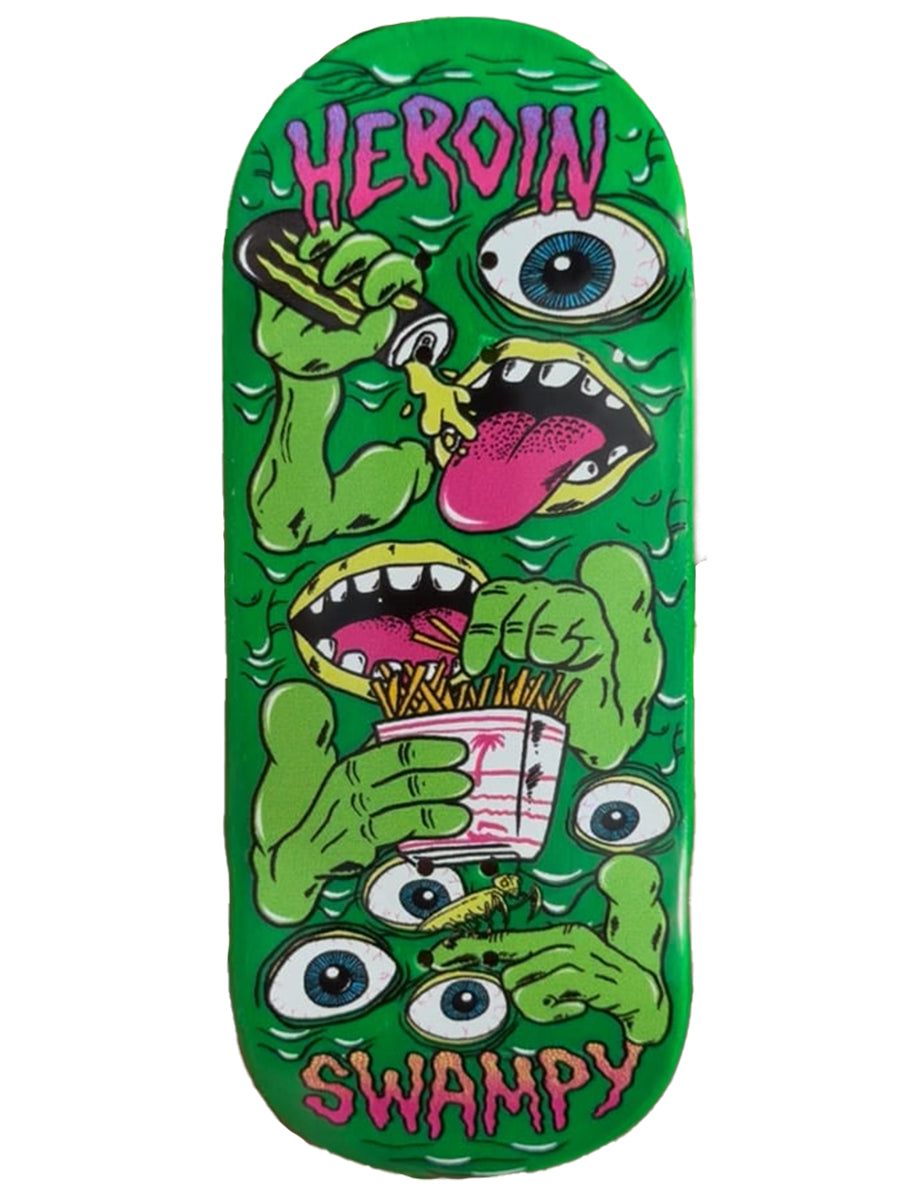 Maple Lab Fingerboard Deck - Swampy Mutate or Die