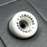 LC Boards Lettered Urethane Fingerboard Wheels - Bowl 2.0