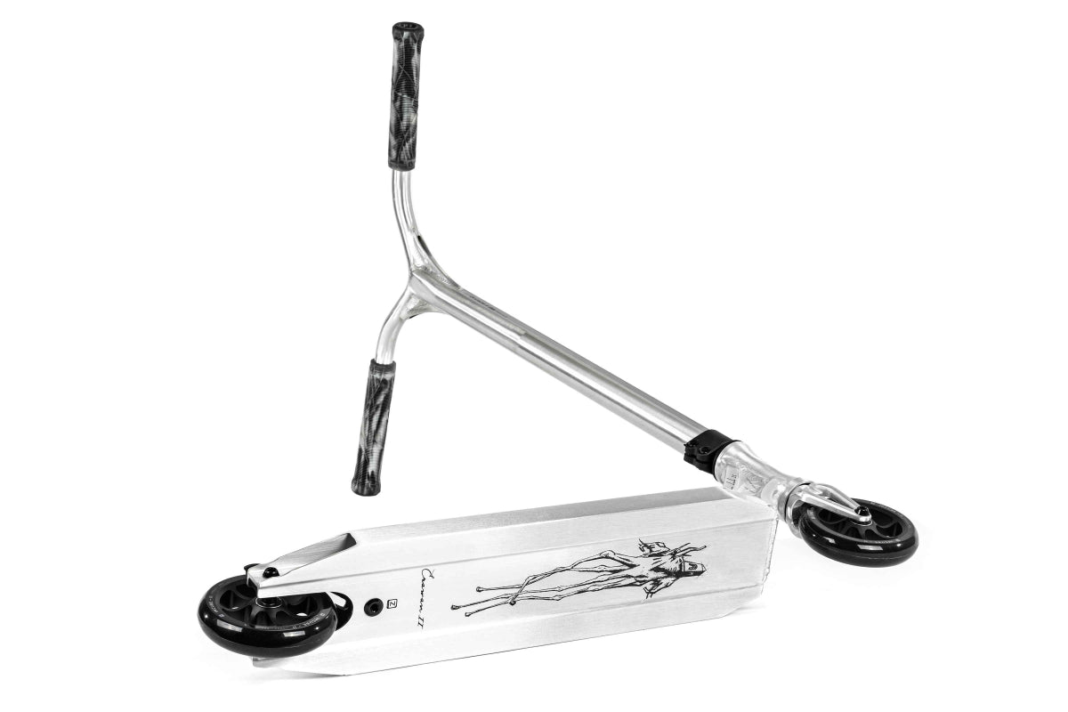 Ethic Erawan V2 – Trottinette Freestyle Stunt – 85 Cm – Trick Action – Noire