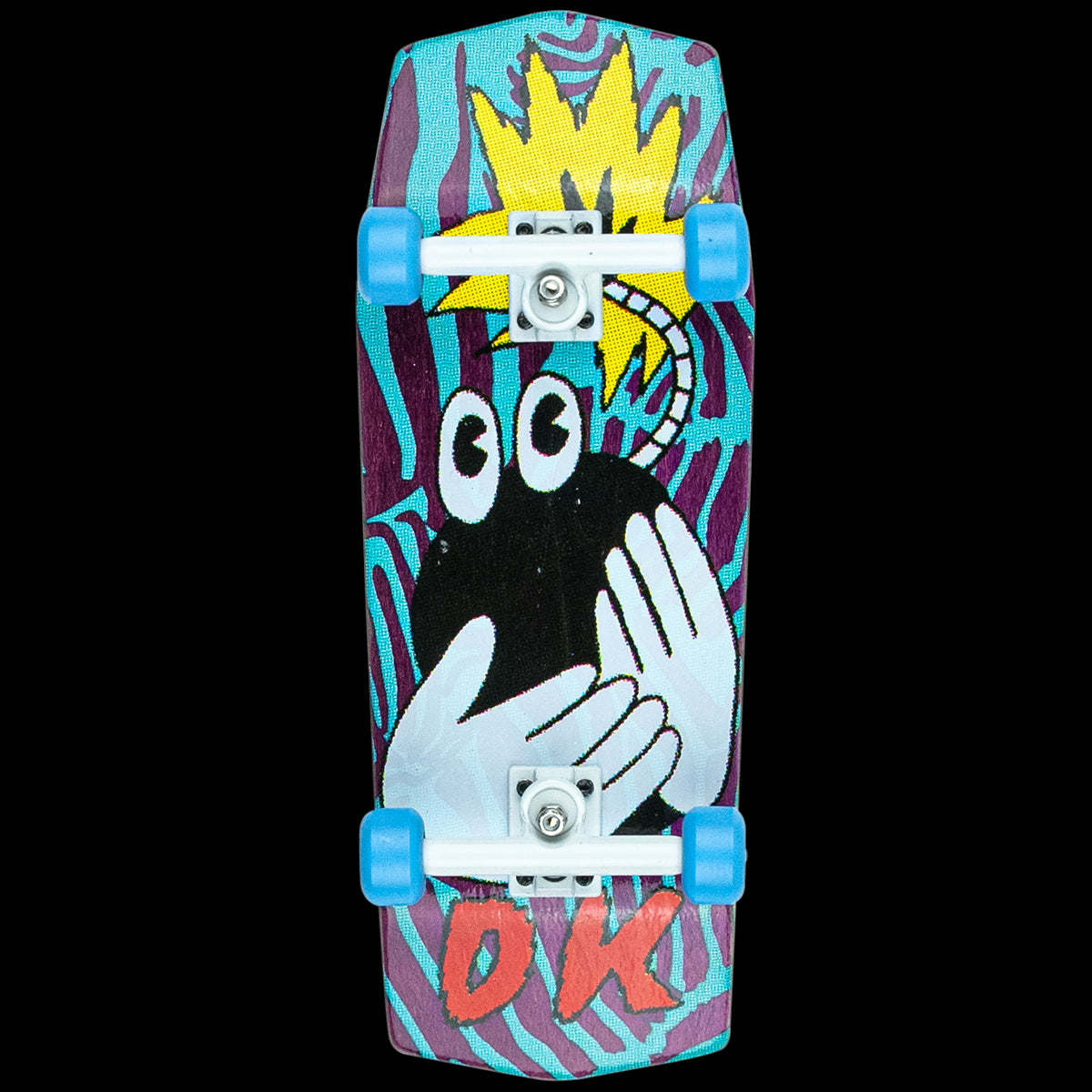 DK Fingerboard Complete w/Urethane Wheels - Bomb