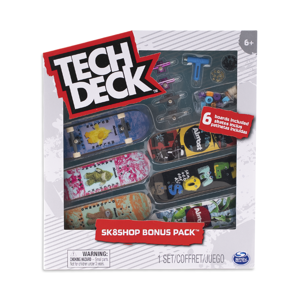 Tech Deck Fingerboard Complete - Sk8 Shop Bonus Pack