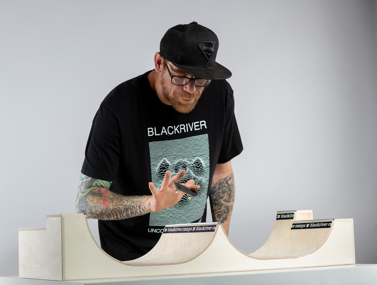 Blackriver Fingerboard Ramps - Mini Dos Spine