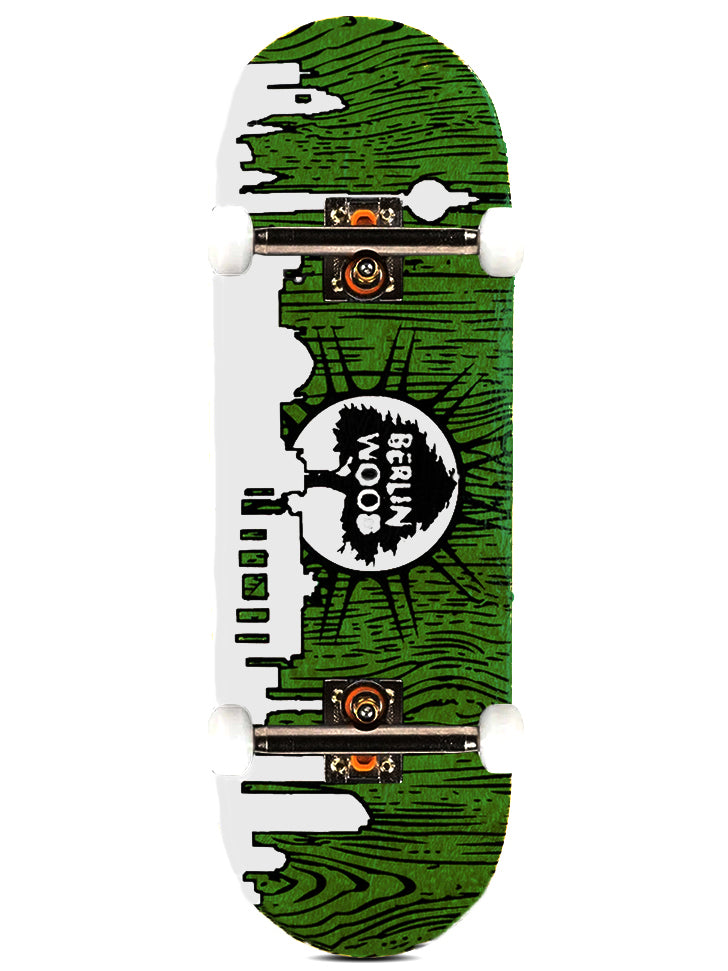 LIBER×Geek Field  Buddy Mat  SC25 black Slushcult Grom Fingerboard Complete - KAB Foundation Collab