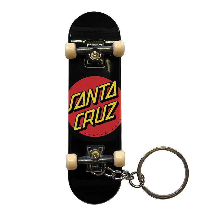 Santa Cruz Fingerboard Keychain - Classic Dot