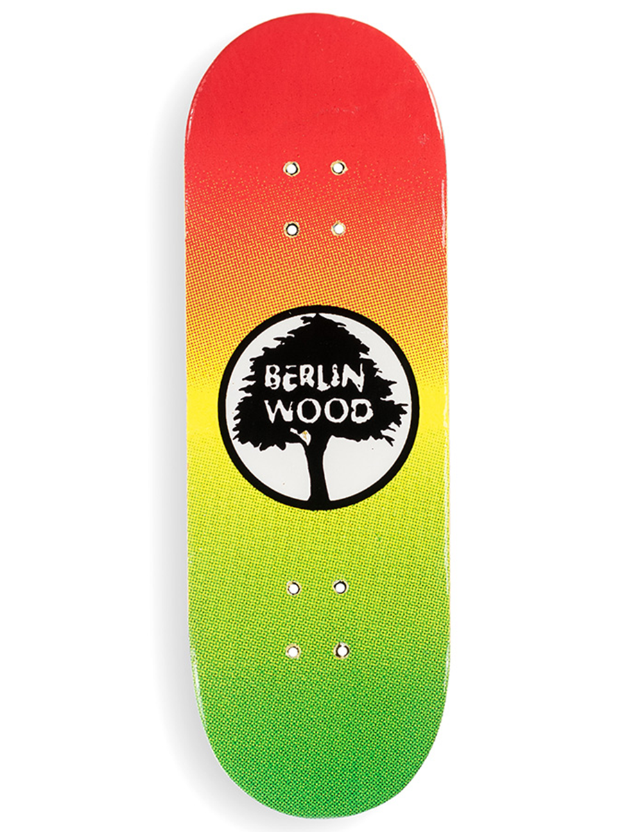 Berlinwood Fingerboard Deck - BW Rasta